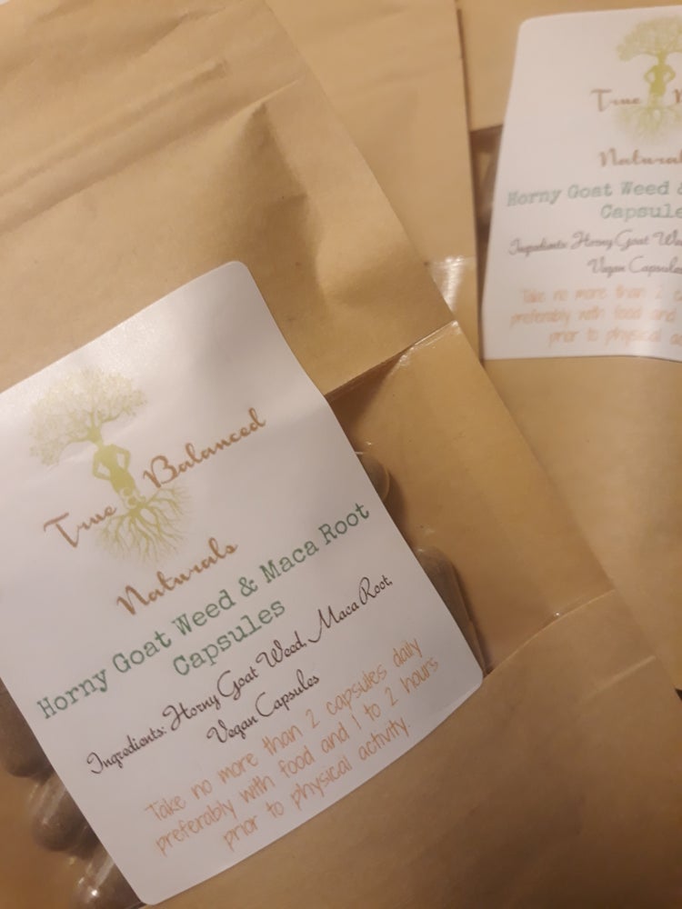 Horny Goat Weed & Maca Root Capsules