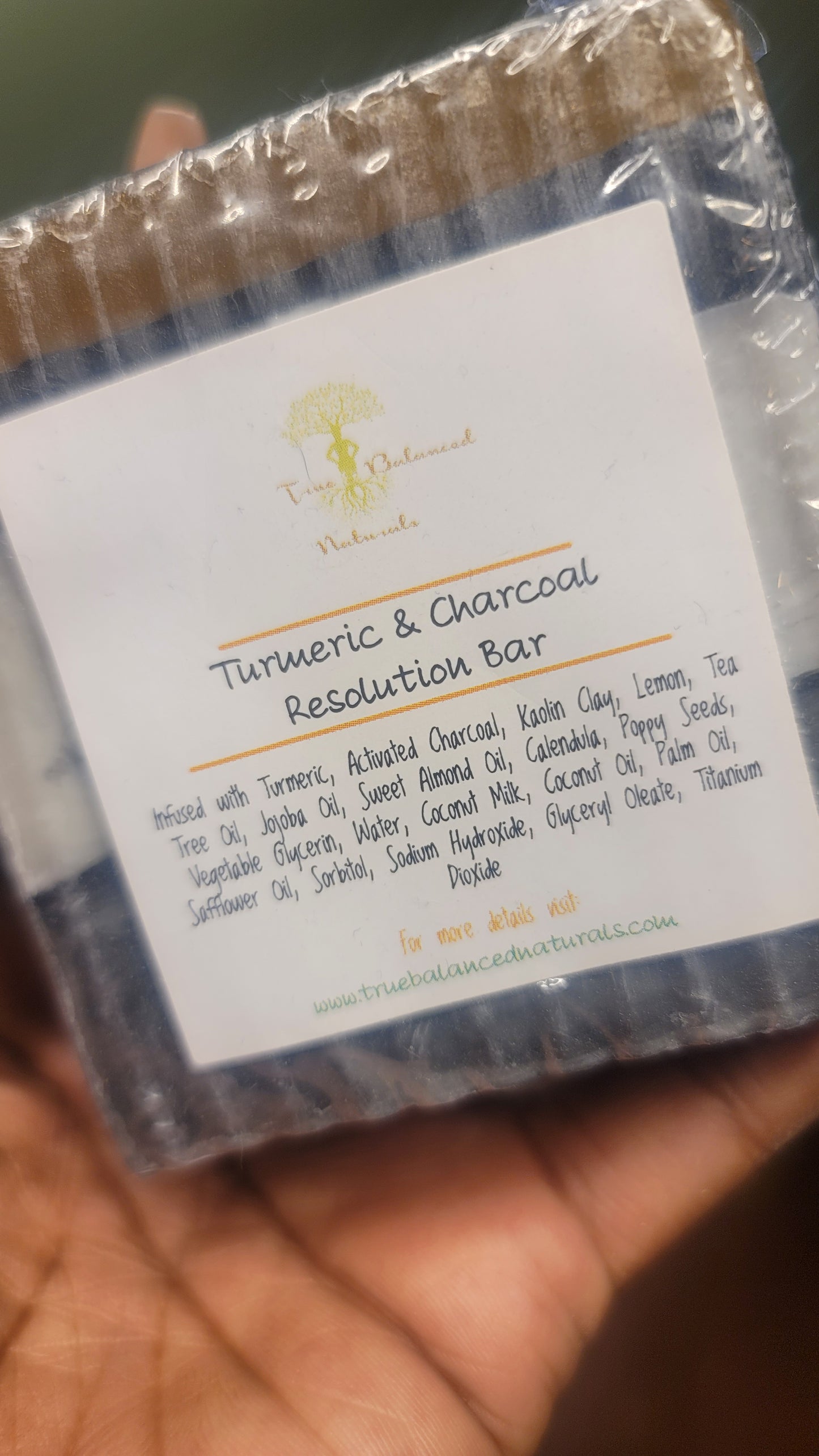 Turmeric & Charcoal Resolution Bar